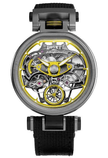 Best Bovet Bovet x Pininfarina Aperto 1 Yellow Replica watch